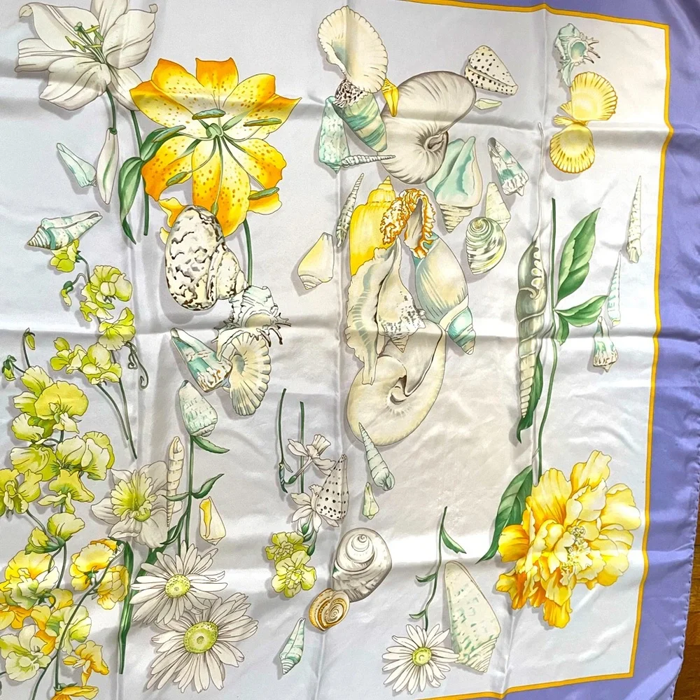 Valentino Vintage Silk Scarf - Picture 4 of 8